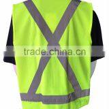 ANSI 100% Polyester Hi Vis Sew-on Tape Safety Vest thumbnail-2