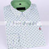 Mens Long Sleeve Slim Fit Shirt Contrast Collar and Cuff thumbnail-1