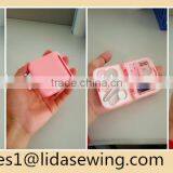 New Arrival Portable Mini Travel PP Sewing Box With Color Needle Threads Sewing Kits Sewing Set DIY Home Tools