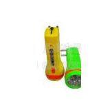 HD3128 Flashlight Rechargeable 4LED Torch Light thumbnail-1