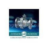 API 6D ANSI B16.34 Cast Steel Ball Valve / ANSI16.5 Flange A216WCB Body Cast Iron Ball Valve thumbnail-1