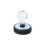 Spring Crystal Handle and Round Pre Inked Flash Stamp, Return Ddress Stamp, Deposit Stamps, Logo st thumbnail-1