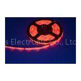 Indoor / Outdoor Epistar Led Strips SMD 5050 , Orange Flex LED Strip 30leds/m