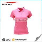 Women Blank Short Sleeve Custom Polo Shirt Design thumbnail-5