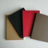 A5 Kraft Paper Spiral Notebook thumbnail-2