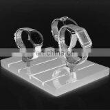 Hight Quality Handmade Frost Acrylic Watch Tray With Insert C Ring thumbnail-6