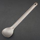 Outdoor Camping Folding Spork Titanium Spoon Fork EDC Gear Light Weight Safe Healthy thumbnail-1