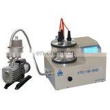 VTC-16-3HD-LD 3 Rotary Target Plasma Sputtering Coater w. Substrate Heater (500 degree) Including 3 Targets