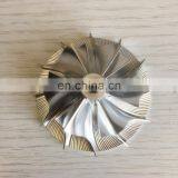 K24 43,70/60,50 мм 6+6 лезвий 5324-123-2019 Турбо-билет/фрезерование/алюминий 2618 колесо компрессора thumbnail-1