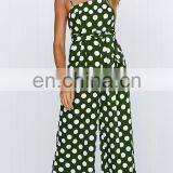 New Arrival Ladies One Piece Dot Printing Jumpsuit and Adult One Piece Jumpsuit thumbnail-3