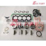 For Isuzu 4LE2 4LE2X Engine Overhaul Kit Piston + Ring Cylinder Liner Gasket Bearing thumbnail-3