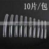 10PCS High Quality Extra Long Nails Tip Half Cover Curve Display Nail Tips