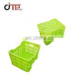 Factory Price Plastic Colorful Vegetable and Fruit Crate Injection Mould