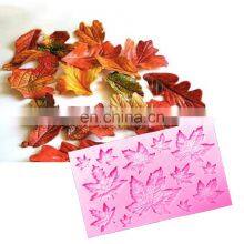 Maples Shape Silicone Cake Molds,Fondant Cake, Jelly, Candy, Chocolate Mold thumbnail-1