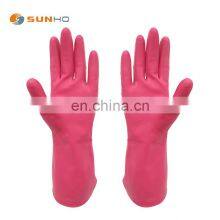 Household Kitchen Items Cleaning Gloves Rubber House Keeping Waterproof Long Sleeve Rubber Latex Gloves thumbnail-3