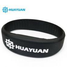 Upmarket 13.56MHz NFC Contactless Smart Bracelet RFID Silicone Wristband for Waterpark thumbnail-2