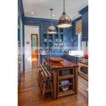 For Prefab House Shaker Style Solid Wood MDF Kitchen Cabinet With Island thumbnail-3