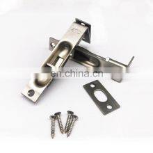 Good Quality Multi Size Stainless Steel Latch Lever Action Flush Slide Door Lock Bolt