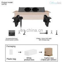 Press Open Horizontal Pop up Metal Frame Box With German Socket thumbnail-3