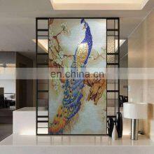 Foshan Modern Hand Made Custom 3d Bird Tile Mosaics Mural thumbnail-2