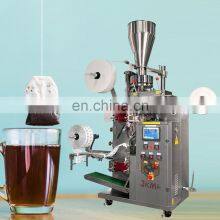 High Speed Tea Leave Teabag Packaging Machine With Thread Automatic Small Double Chamber Tea Bag Packing Machine