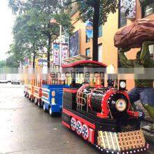 Funny Electric Shopping Mall Park AmusemenTourist Train Battery Trackless Train For Sale thumbnail-2