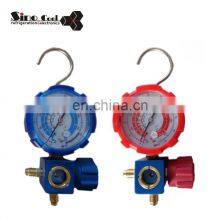 Freon Refrigeration Air Conditioning Single Digital Pressure Gauge Sight Glass Handle Hvac Gauge Manifold thumbnail-4