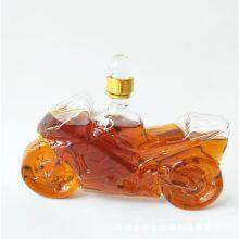 Handcrafted Glass Bottle Wine Decanter With Unique Shape Wine Bottle thumbnail-5