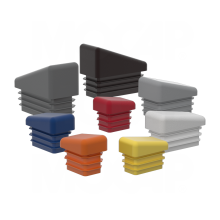 20x15 25x15 30x15 30x20 40x20 Angled Top Rectangular Tubes Plug Oblique Furniture Caps thumbnail-3