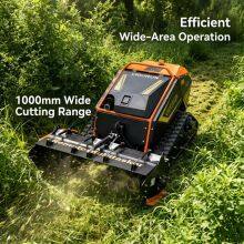 Vigorun MTSK1000 RC Crawler Lawn Mower Remote Unmanned Operation China Remote Control Mower thumbnail-1