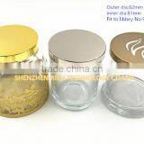 82mm Brush Bronze Plating Candle Lid thumbnail-2