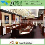 Retail Store Wooden Furniture for Kiosk, Tempered Glass Showcase Kiosk thumbnail-1