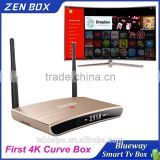 2016 First Curve ZEN Box T7 Plus Android 6.0 Marshmallow TV Box S905X Quad Core Amlogic S912 2GB/16GB For Smart TV