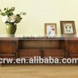 Y-1466 wholesale solid wooden furniture tv stand corner