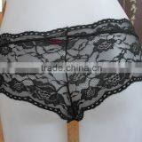 Wholesale Black Transparent Panty,sexy Lace Underwear Nighty Wear thumbnail-4