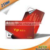 Popular!!! High Quality 13.56Mhz CMYK Plastic Card With Magnetic Stripe and Chip