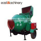 JZC350 Roller Drum Concrete Mixer With Hydraulic Type Diesel Engine Mobile Concrete Mixer thumbnail-1
