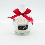 Black Glass Candle Jar,black Candle Holder With Color Ribbon thumbnail-4