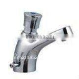 Single Push Button Self-closing Basin Water Tap thumbnail-1