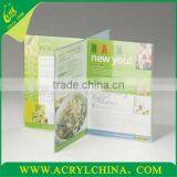 Customized Menu Racks/ Acrylic Menu Display Stand