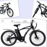 MTB E-BIKE WITH AFTER INSERTED BATTERY26'' aluminium mountian electric bike