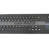 Industrial Custom Stainless Steel Waterproof Metal Keyboard With Touchpad