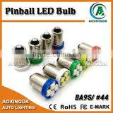 #44 #47 BA9S 6.3V Pinball LED Bulb Blue