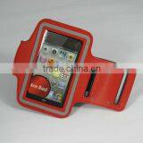Wholesale Armband for Cellphone/sport Cellphone Armbag/customize Armbag for Running/Sport Gym Armband Red Color