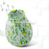 Elegant and Beautiful NFC Speakers Green Drops Wireless Speakers Phone Sound