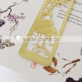 Antique etching personalized metal bookmark supplier in China