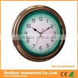 14inch Green Neon Wall Clock With Custom Logo Printing on Dial thumbnail-1