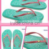 New Collection Wholesale Printed Best Design Rubber Flip Flops