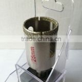 Diamond Electroplated 25mm Diamond Core Drill For Drilling Holes In Marble,Glass Materials