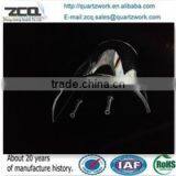 High Purity Semi-circle Quartz Boat thumbnail-3